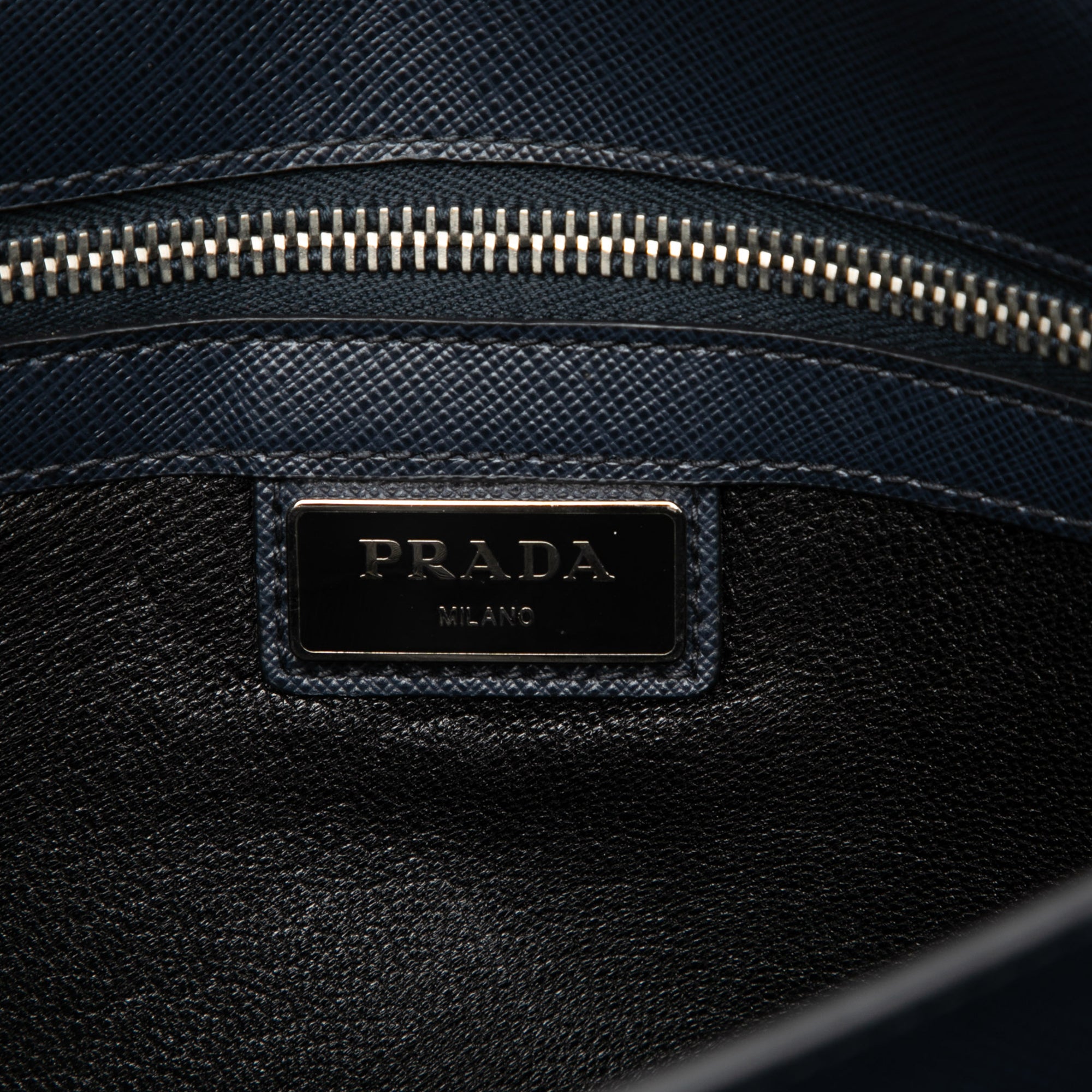 Large Saffiano Lux Envelope Pushlock Clutch