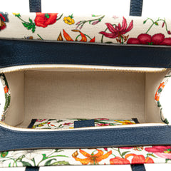 Medium Canvas Flora Satchel