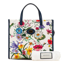 Medium Canvas Flora Satchel