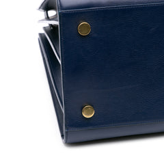 Small Leather Sac De Jour Satchel