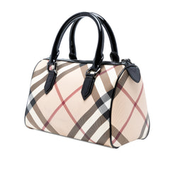 Supernova Check Canvas Chester Boston Bag