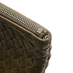 Nappa Intrecciato Stitched Clutch
