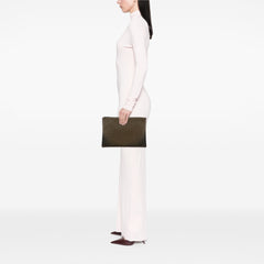 Nappa Intrecciato Stitched Clutch
