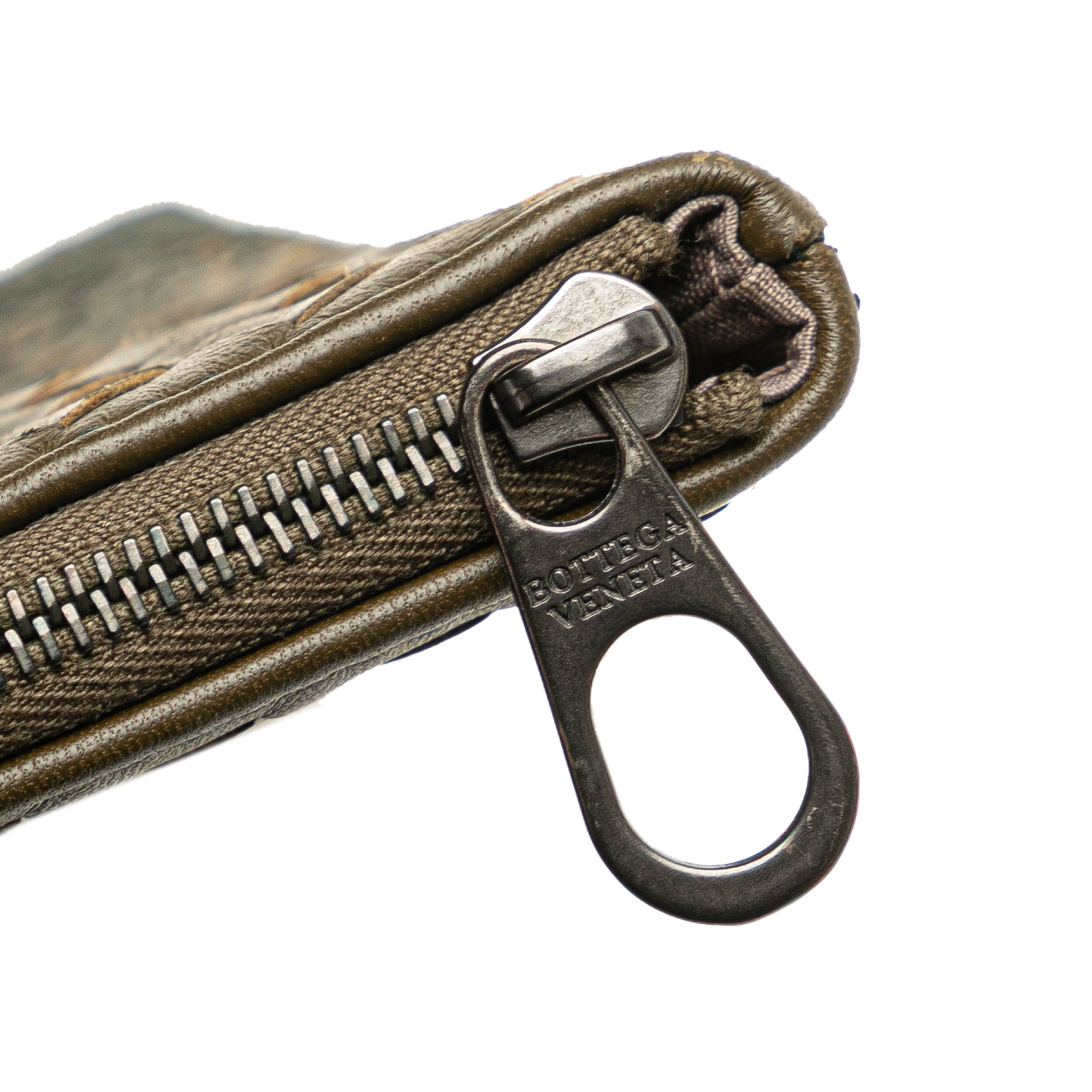 Nappa Intrecciato Stitched Clutch
