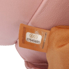 Quilted Lambskin Curved Flap