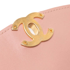 Quilted Lambskin Curved Flap