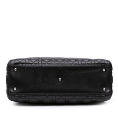 Large Lambskin Cannage Lady Dior