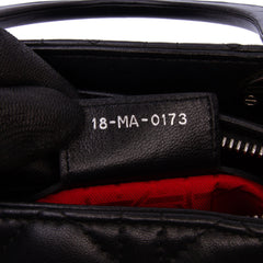 Large Lambskin Cannage Lady Dior