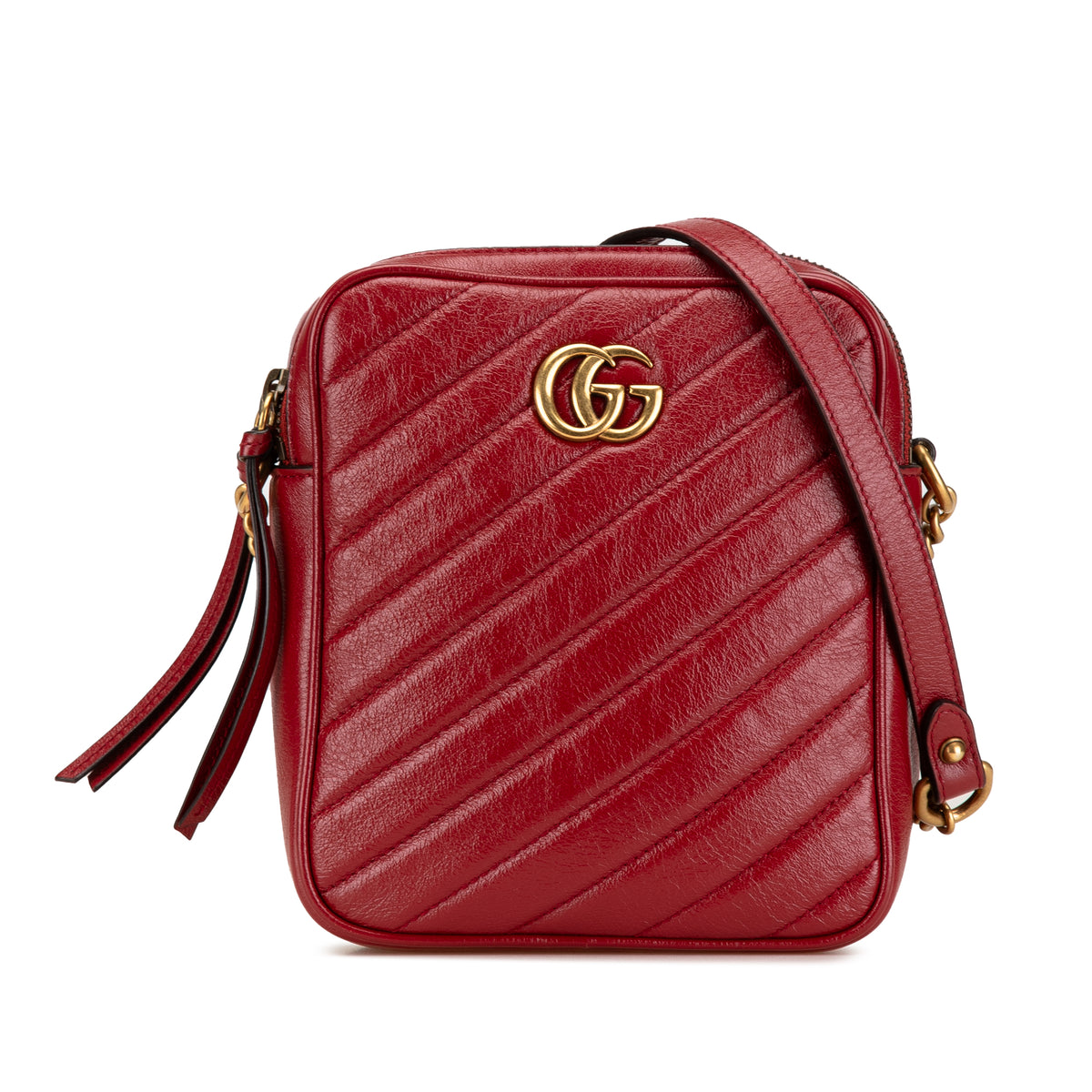 GG Marmont Double Zip Camera Bag