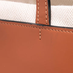 Leather Ikebana Tote