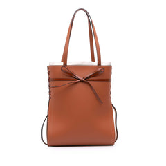 Leather Ikebana Tote