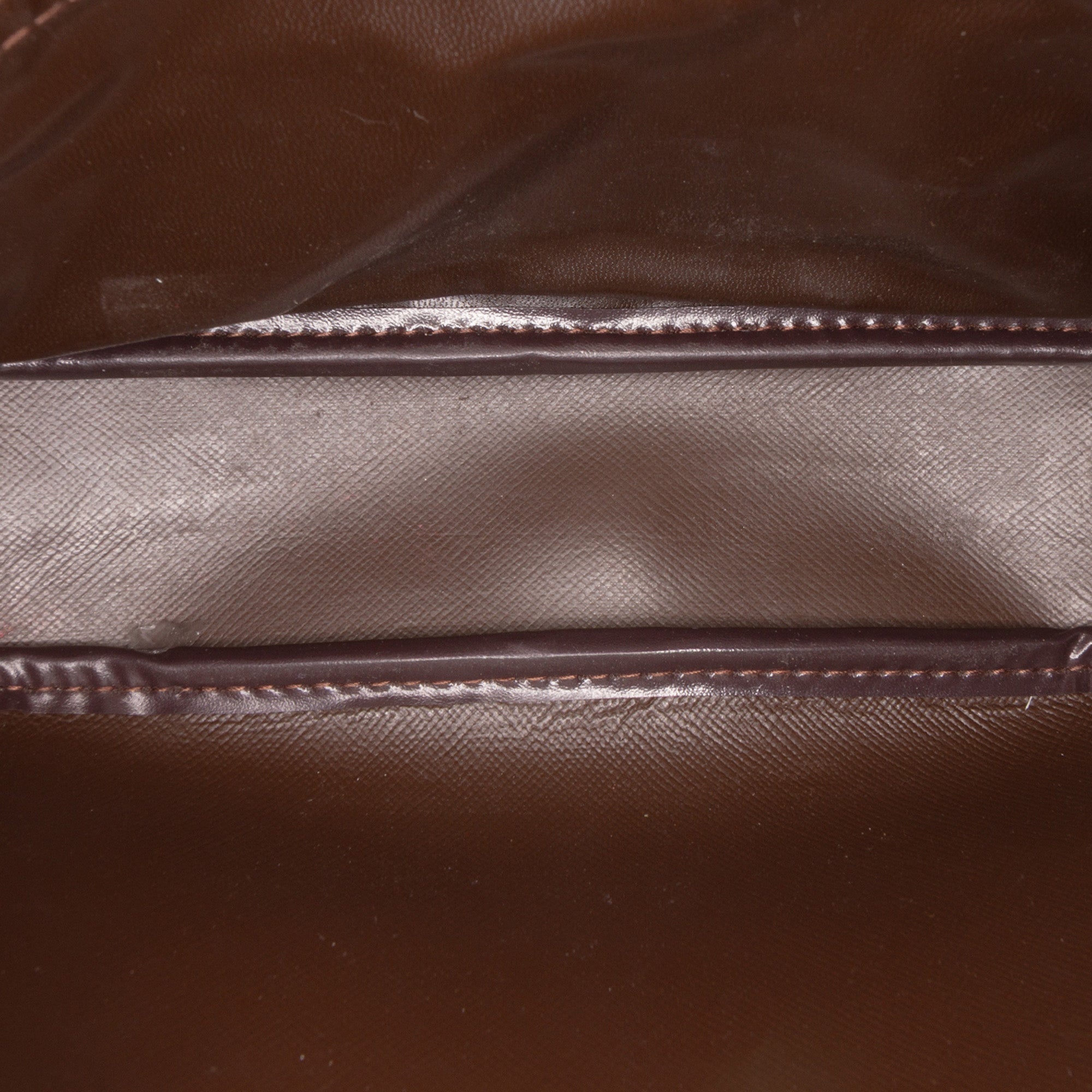 Vintage Check Canvas Clutch