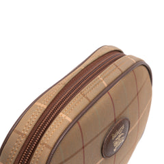 Vintage Check Canvas Clutch