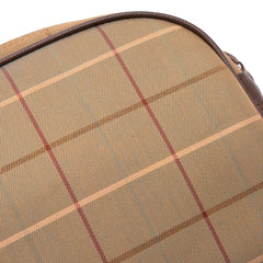 Vintage Check Canvas Clutch