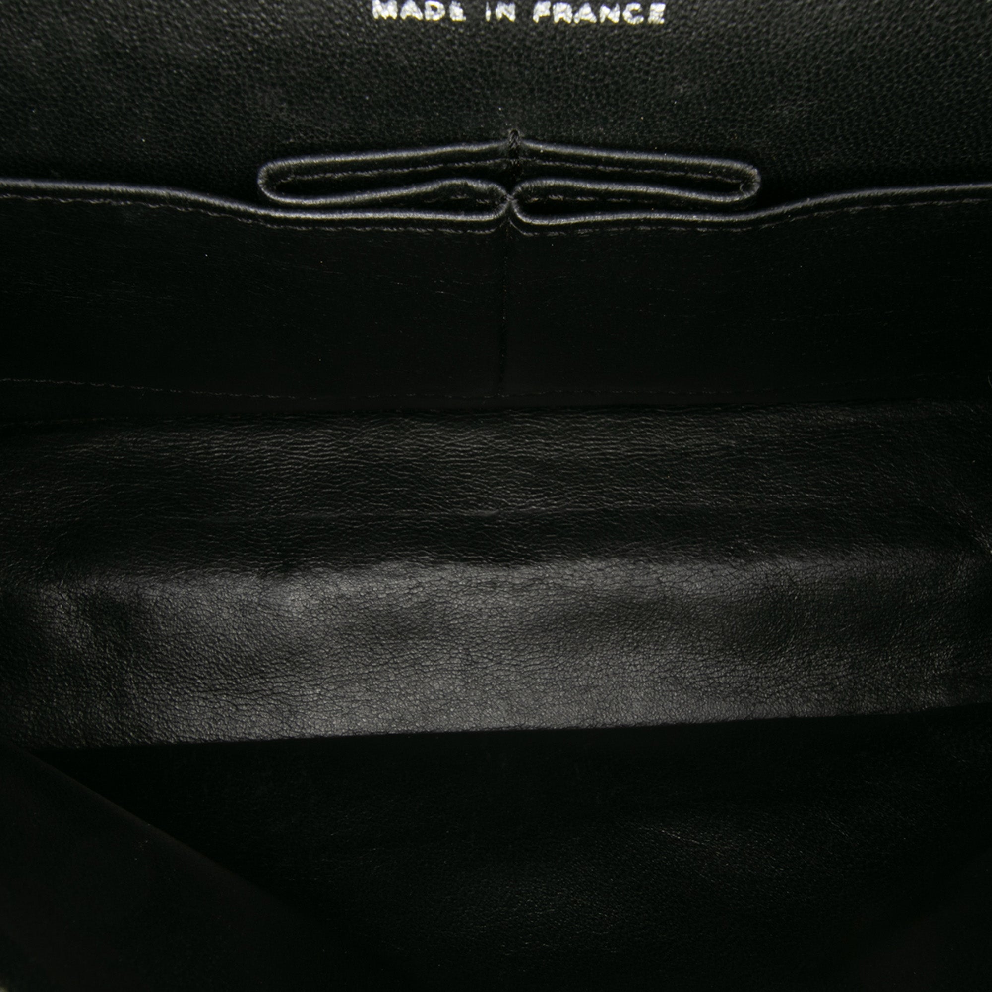 Medium Classic Bicolor Quilted Lambskin Double Flap