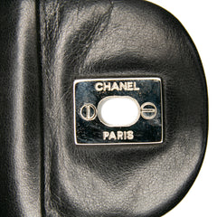 Medium Classic Bicolor Quilted Lambskin Double Flap