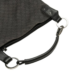 Large GG Denim Hobo