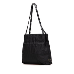 Quilted Tessuto Chain Tote
