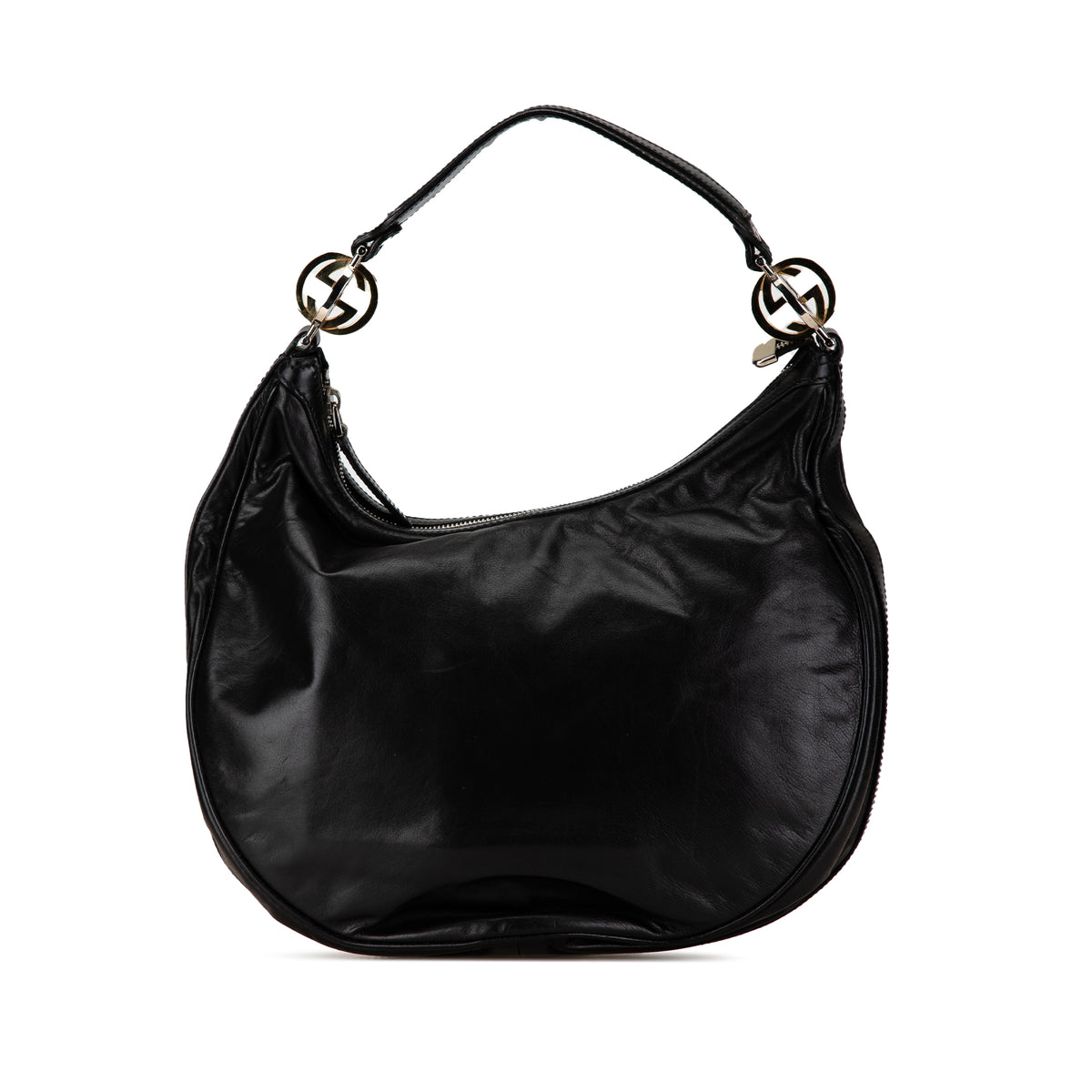 Medium Leather Twins Hobo