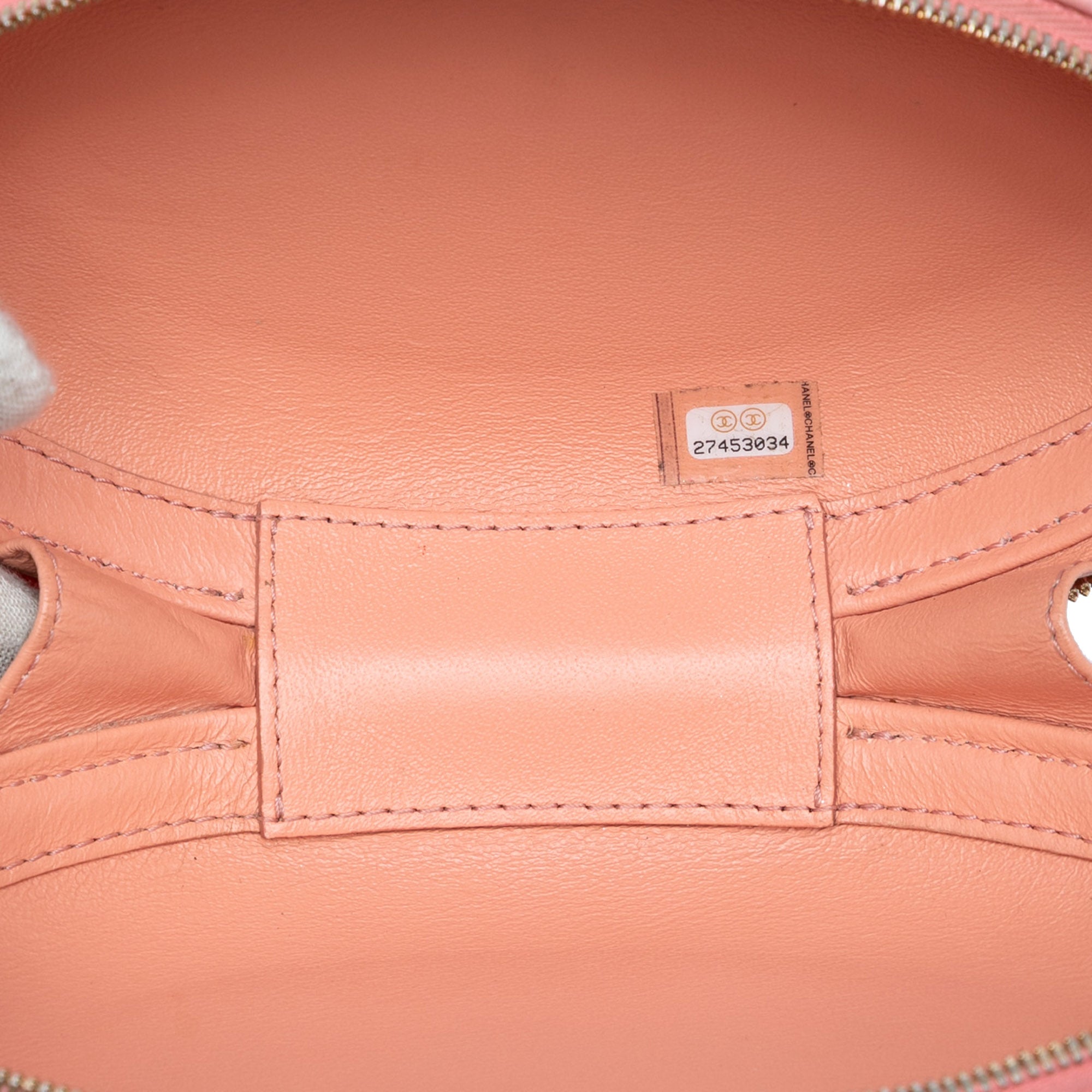 Chevron Stitched Calfskin La Pausa Evening Bag