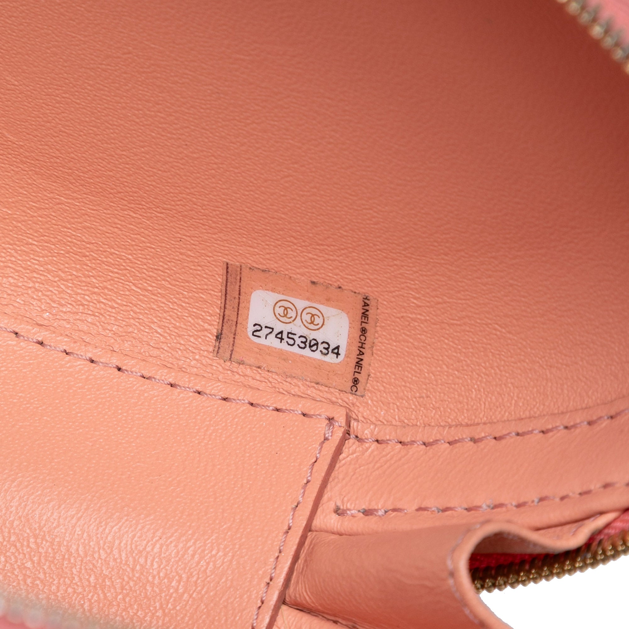 Chevron Stitched Calfskin La Pausa Evening Bag