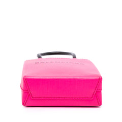 Mini Calfskin Logo Shopping Phone Holder