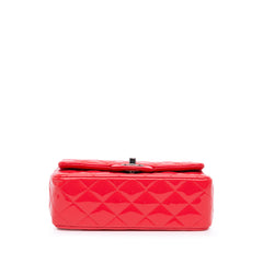 Mini Rectangular Classic Patent Single Flap