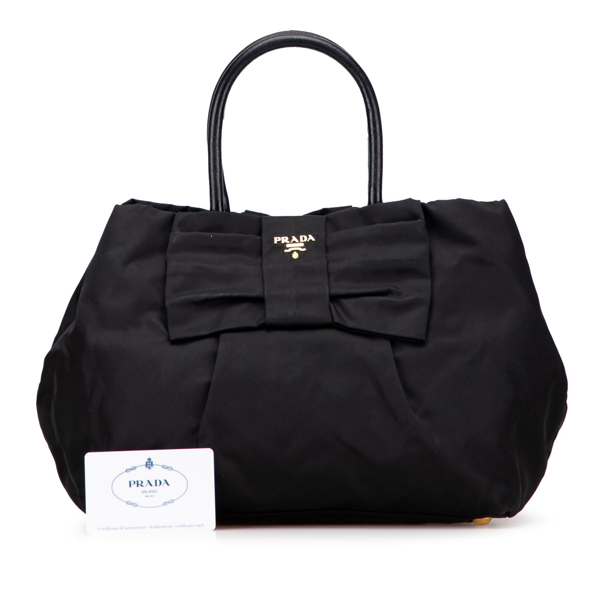 Tessuto Fiocco Bow Handbag