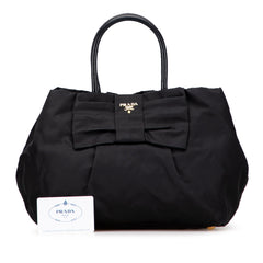Tessuto Fiocco Bow Handbag