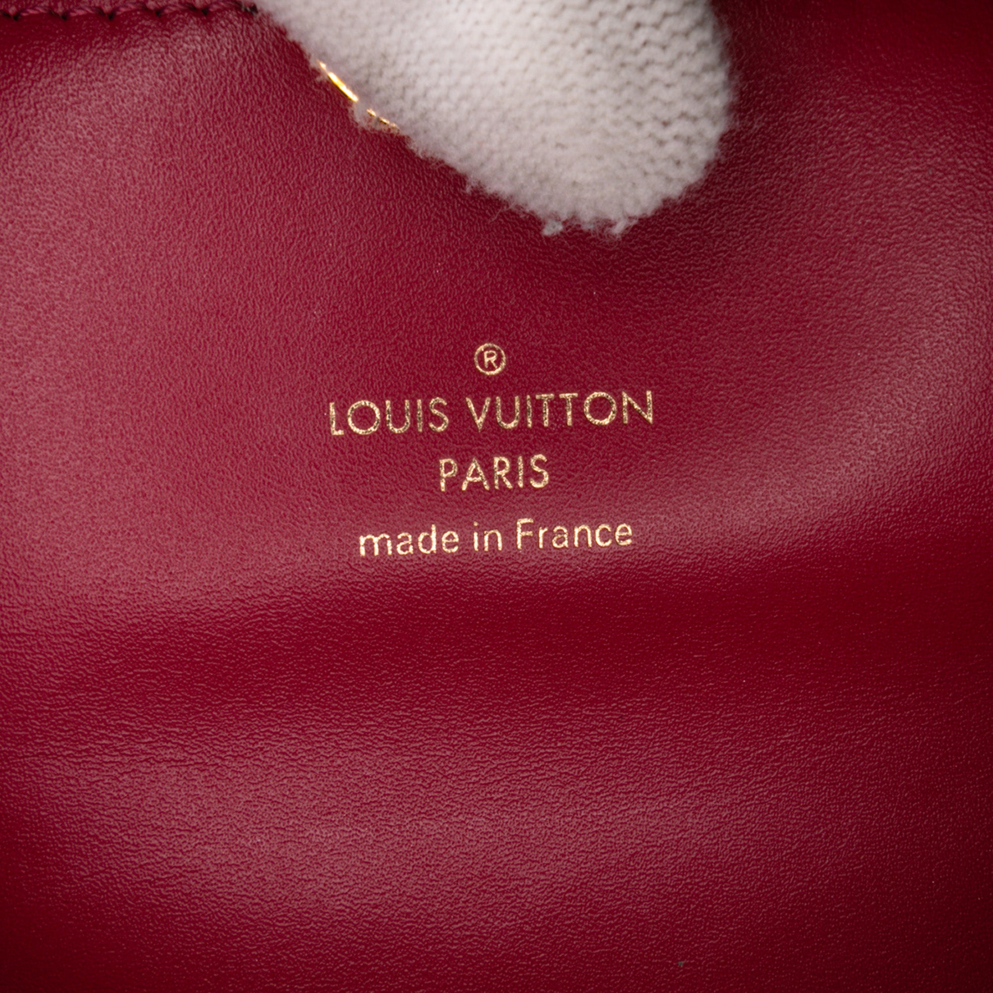 Monogram Flore Wallet On Chain