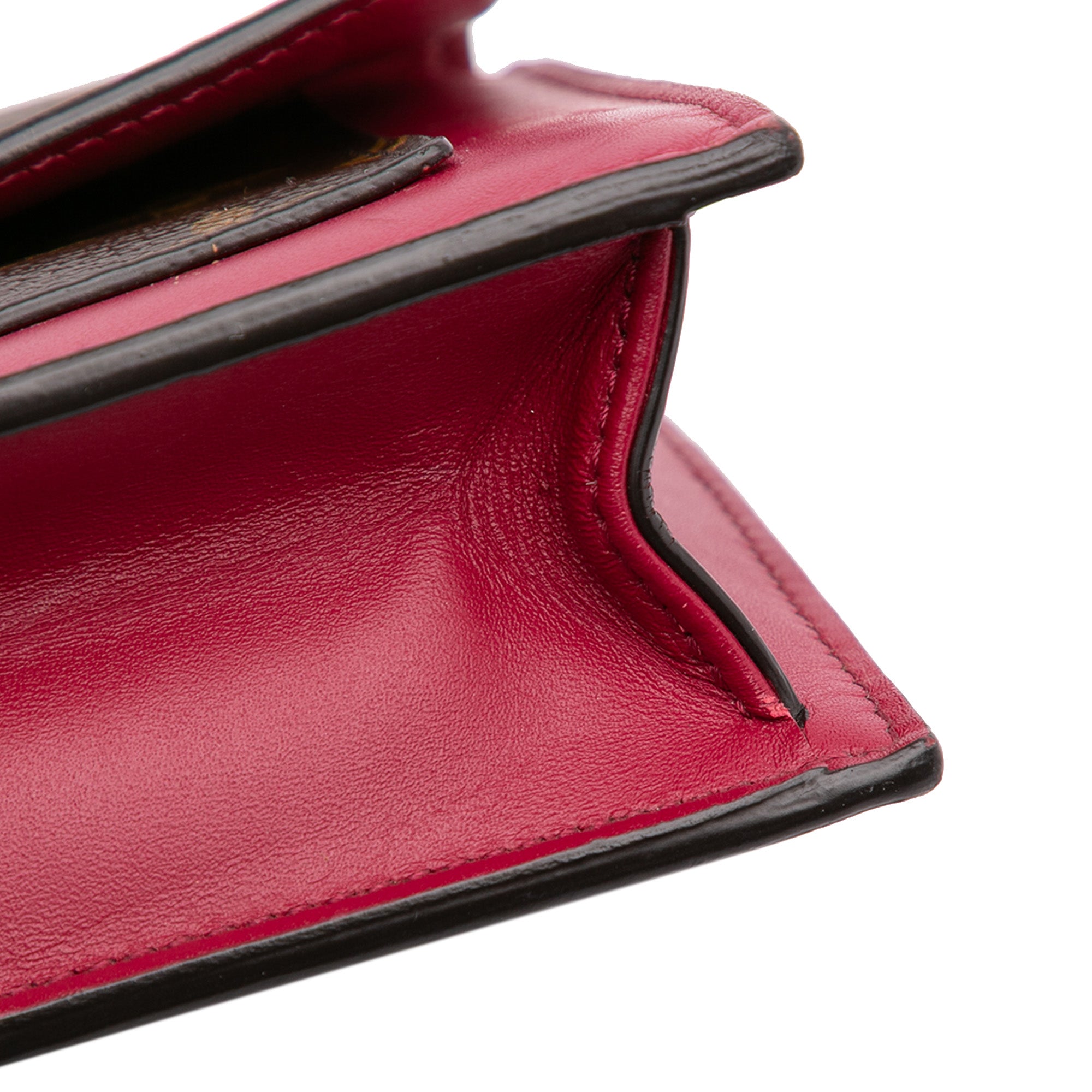 Monogram Flore Wallet On Chain