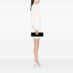 CC Quilted Lambskin Pearl Clutch