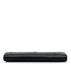 CC Quilted Lambskin Pearl Clutch