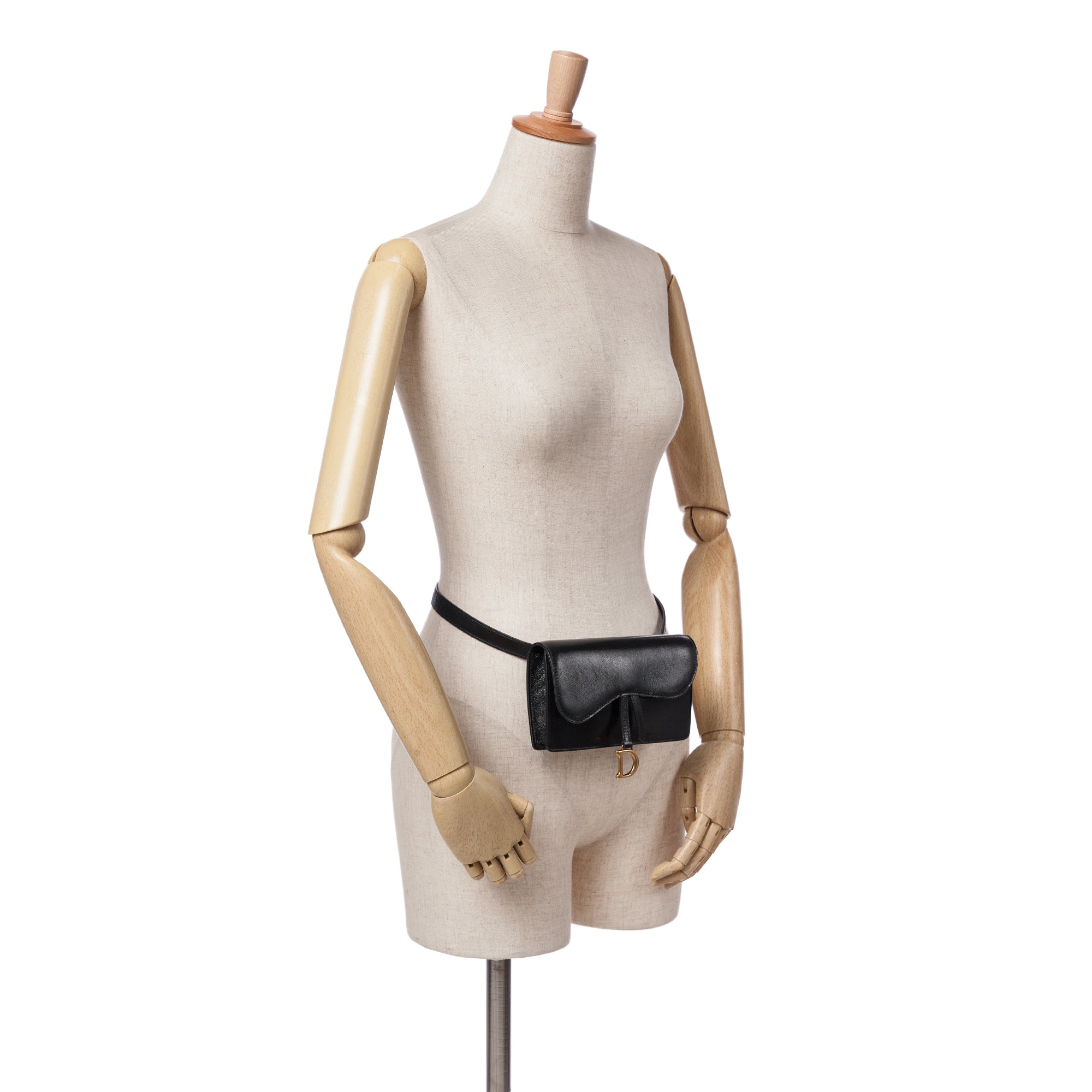 Leather Saddle Belt Pouch