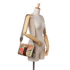 Small GG Supreme Water Flora Ophidia Chain Bag
