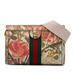 Small GG Supreme Water Flora Ophidia Chain Bag