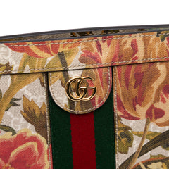 Small GG Supreme Water Flora Ophidia Chain Bag
