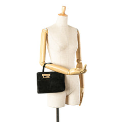Suede Handbag