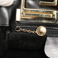 Suede Handbag