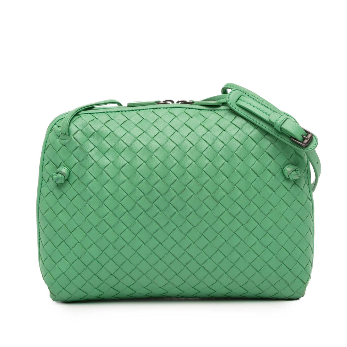 Nappa Intrecciato Nodini Crossbody