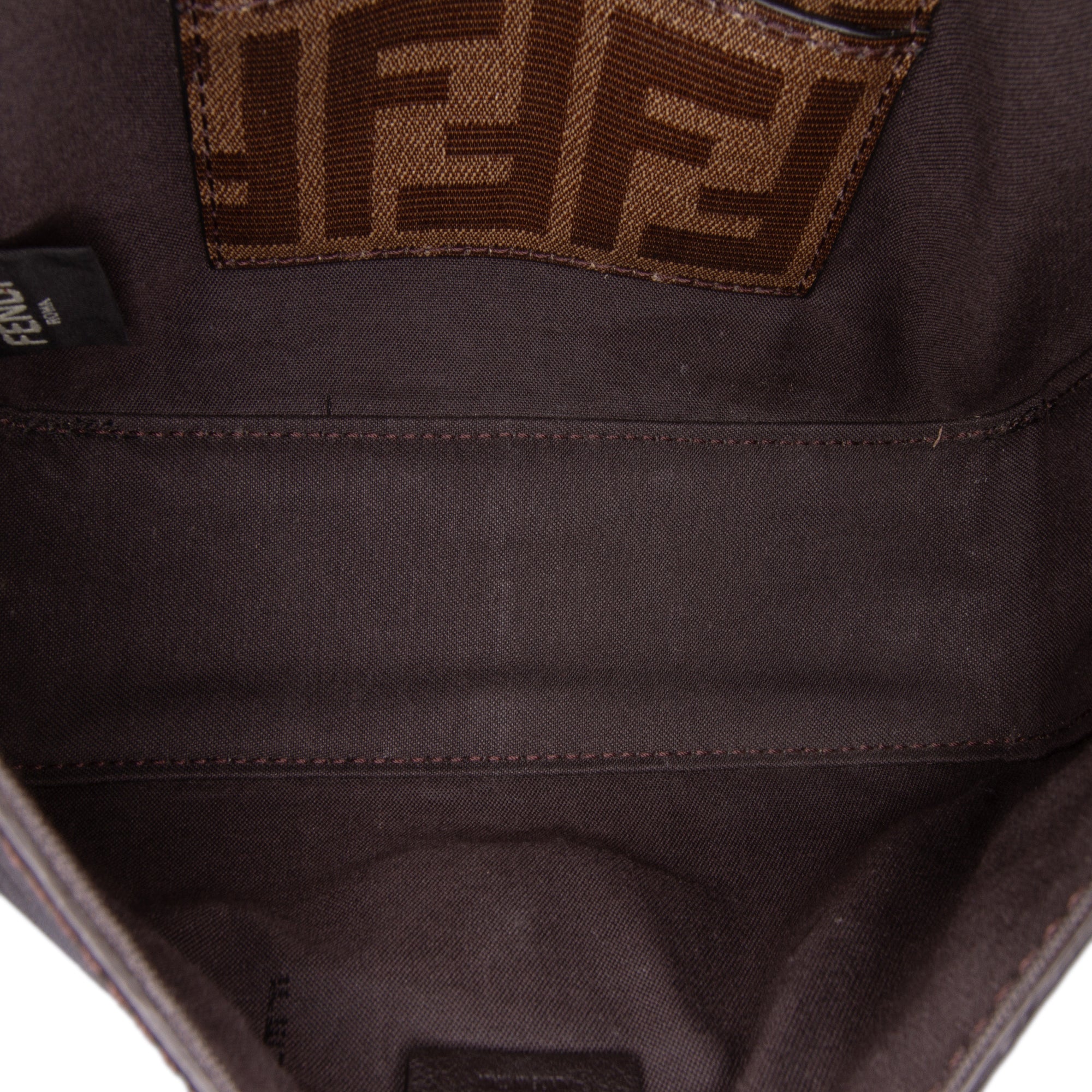 Mini Zucca Glazed Fabric Cage Baguette Satchel