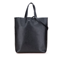 Small Grained Calfskin Vertical Cabas Satchel