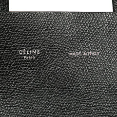 Small Grained Calfskin Vertical Cabas Satchel