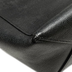 Small Grained Calfskin Vertical Cabas Satchel