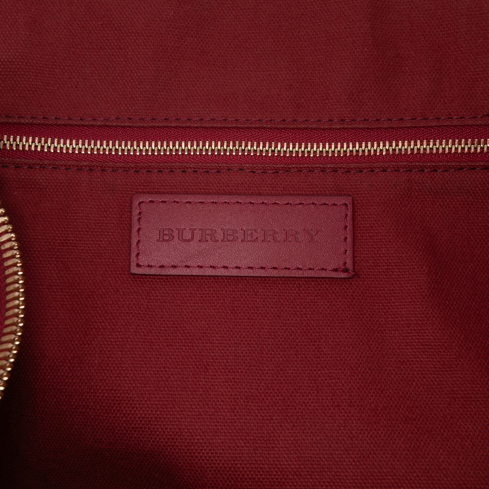 Medium Haymarket Check Coated Canvas Salisbury Tote