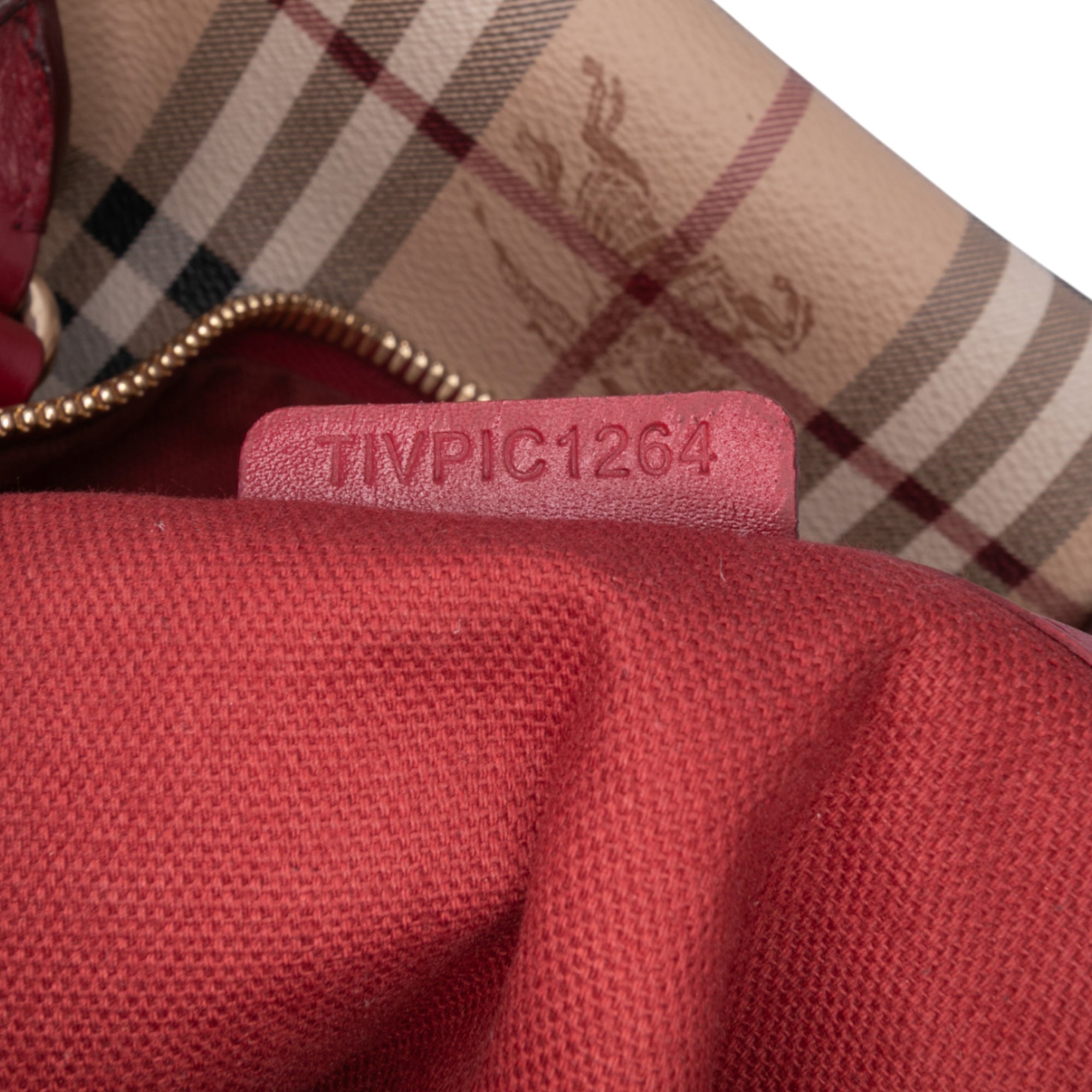 Medium Haymarket Check Coated Canvas Salisbury Tote