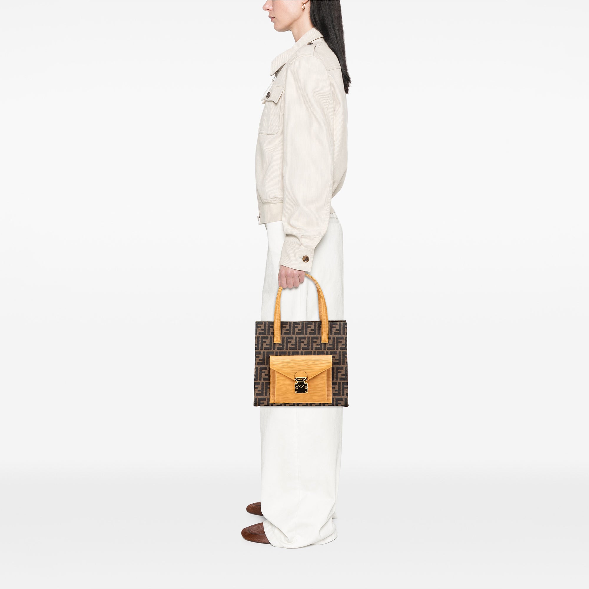 Zucca Canvas Front Pocket Tote