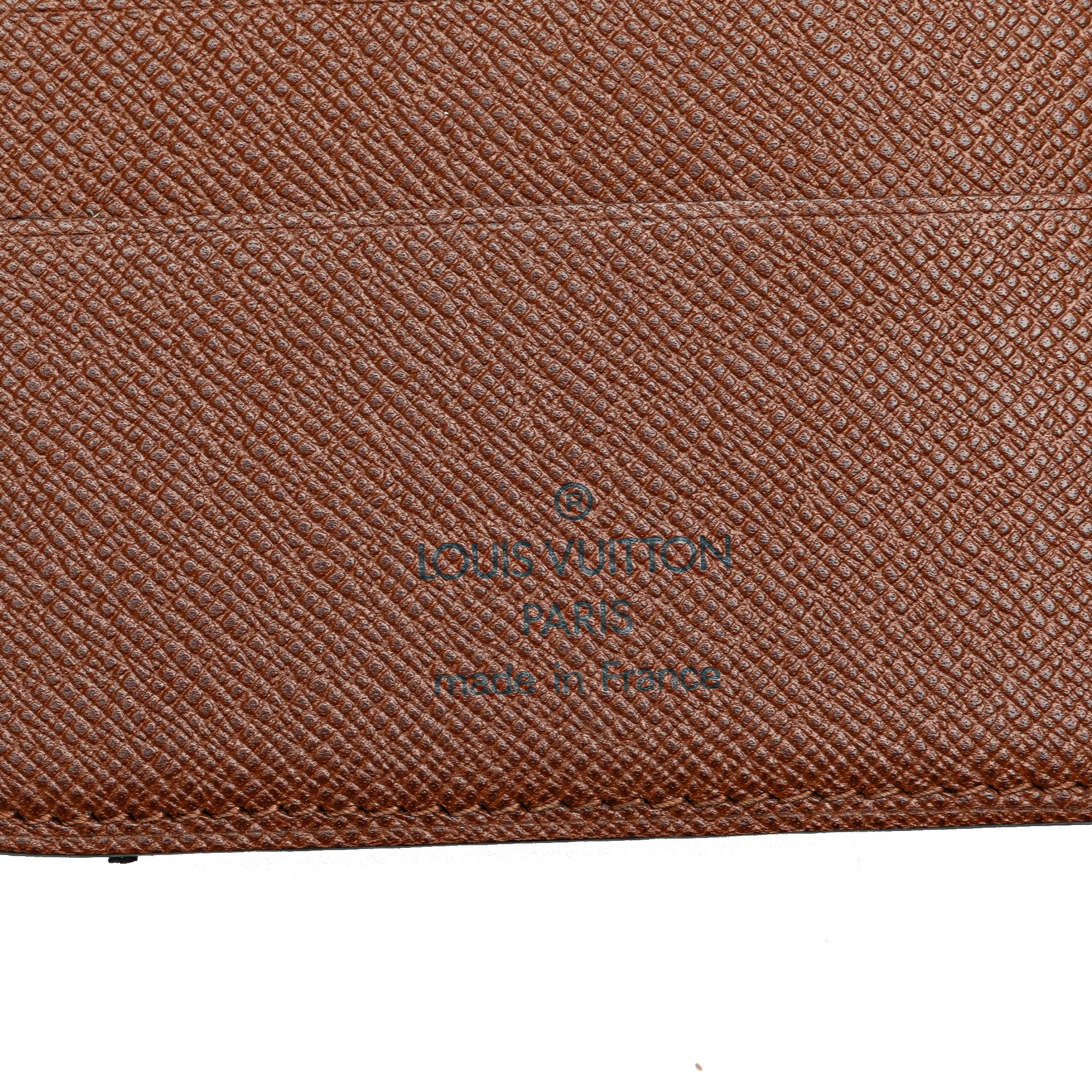 Monogram Porte Papier Zipped Wallet