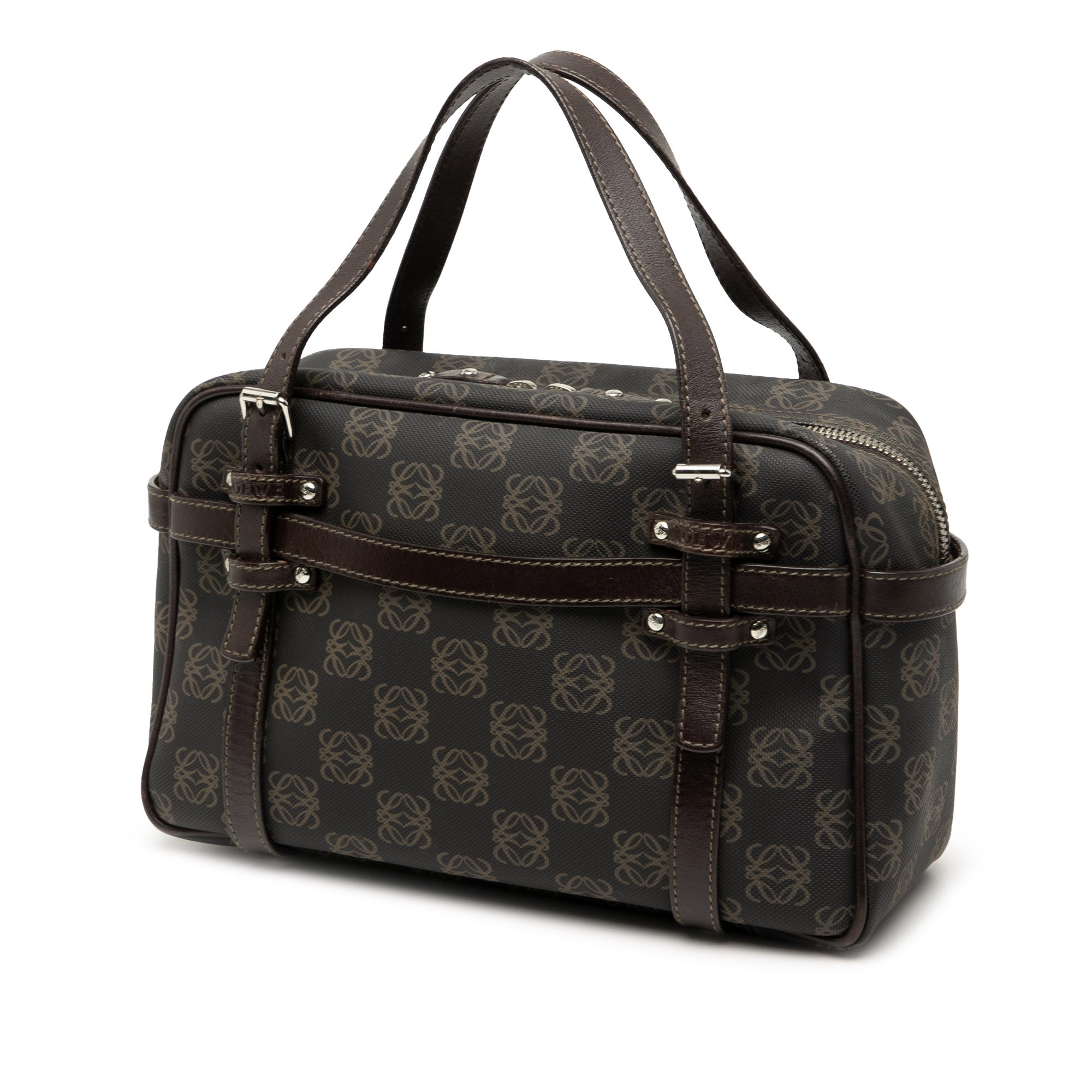 Anagram Coated Canvas Handbag