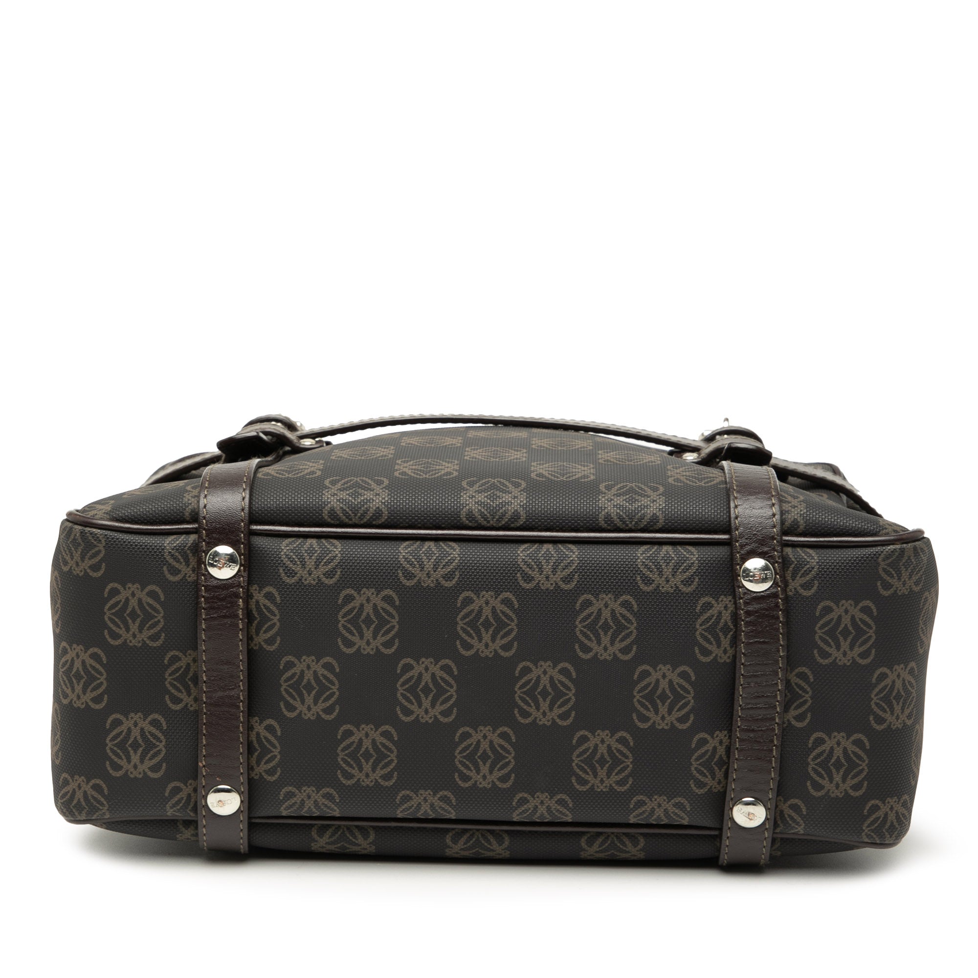 Anagram Coated Canvas Handbag